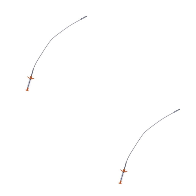 Riwesomey Colectores de pelo de acero largo y Flexible, garra de recogida, herramienta de limpieza resistente al desgaste, suministros para el Type1 NO1