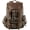 Grey, variant on CAILDANL Leather Backpack for Men, Waxed Canvas Shoulder Rucksack Carry-On Travel Backpack