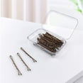 thumbnail image 5 of Ealicere 60 Piece Brown Hair Pins Kit Hair Clips Secure Hold Hair Clips for Women Girls and Hairdressing Salon, 1.77 Inch, 5 of 7
