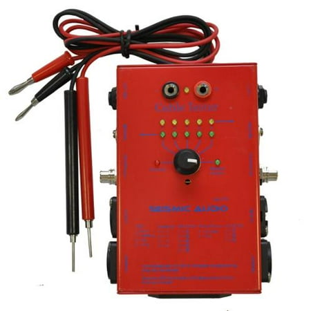 Seismic Audio CABLE TESTER Test XLR, 1/4
