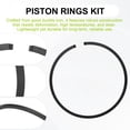 thumbnail image 2 of Uxcell 2-Pack Engine Piston Rings Kit, 47mm x 1.5mm Thick Ductile Iron Piston Ring Set Standard Replacement for Small Engines/Motors/Machinery [Black], 2 of 6