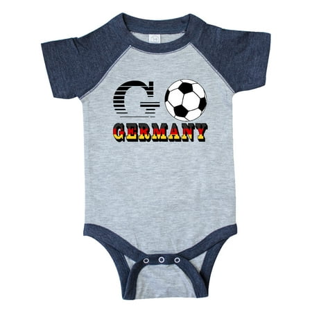 

Inktastic Go Germany- Soccer Football Gift Baby Boy or Baby Girl Bodysuit