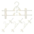 thumbnail image 4 of KONTONTY Adjustable AntiSkid Plastic Pants Clip Hanger 5Pcs Home Use Clothes Drying, 4 of 6