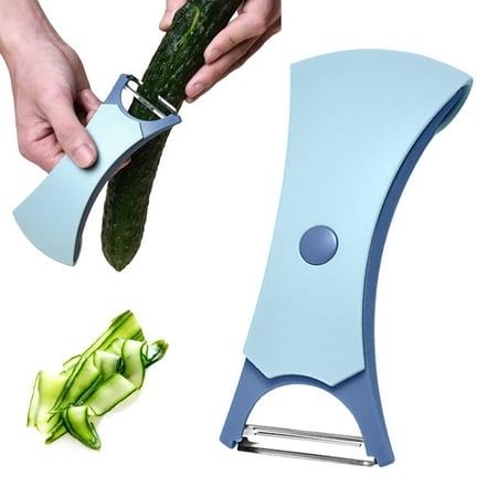 

Xubond Vegetable Peeler 2 In 1 Fruit Peeler New Multifunctional For Fruits & Vegetables Potato Vegetable 2 Kitchen Essentials Blue Potato Peelers