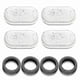 thumbnail image 1 of 8-Pack Replacement Filters for 2L Pet Water Fountains, Compatible with Cat and Dog Fountains, 1 of 5