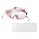 thumbnail image 5 of Gafas de natación transparentes para adultos, portátiles, impermeables y con protección UV. Rosa, 5 of 9