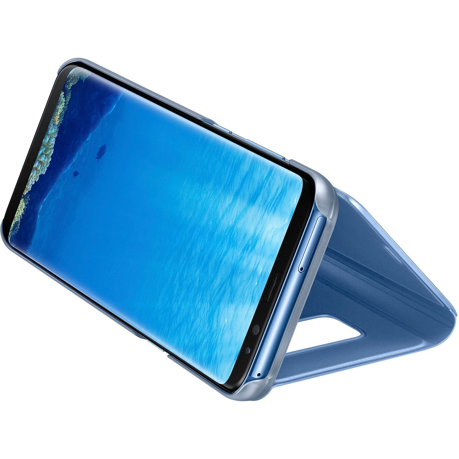 Samsung Clear View Standing Cover Flip Case For Galaxy S8 Blue Walmart Com Walmart Com Samsung Clear View Standing Cover Flip Case For Galaxy S8 Blue Walmart Com Walmart Com