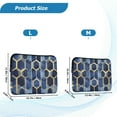 thumbnail image 4 of FORMRS 13-13.3 inch Laptop Sleeve Case Soft Carrying Quilted Computer Bag Cover, Blue Hexagon Pattern, 4 of 7
