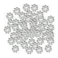 thumbnail image 2 of 100pcs Metal Shaped Spacer Beads for Jewelry Making and Craft Making Accessories, 2 of 9