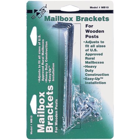 

Gibraltar Gibraltar MB100000 Mailbox Mounting Brackets Galvanized