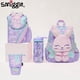 thumbnail image 2 of Mochila escolar australiana genuina Smiggle con forma de conejo ángel morado, mochila mediana para niños, taza de agua, estuche retráctil para bolígrafos, regalo para estudiantes, 2 of 5