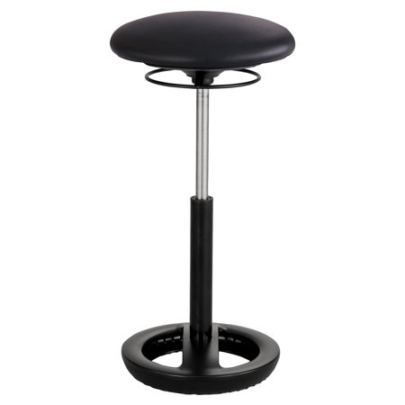 UPC: 0073555300147 | Safco Twixt Extended-Height Ergonomic Chair 32  High Black Vinyl 3001BV