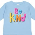 thumbnail image 4 of Inktastic Be Kind Inspirational Quote in Color Boys or Girls Long Sleeve Toddler T-Shirt, 4 of 5