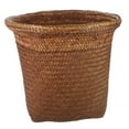 thumbnail image 4 of Masteelf Large Waste Paper Basket Bins Garbage Can Office 33.00X33.00X30.00CM Coffee, 4 of 8