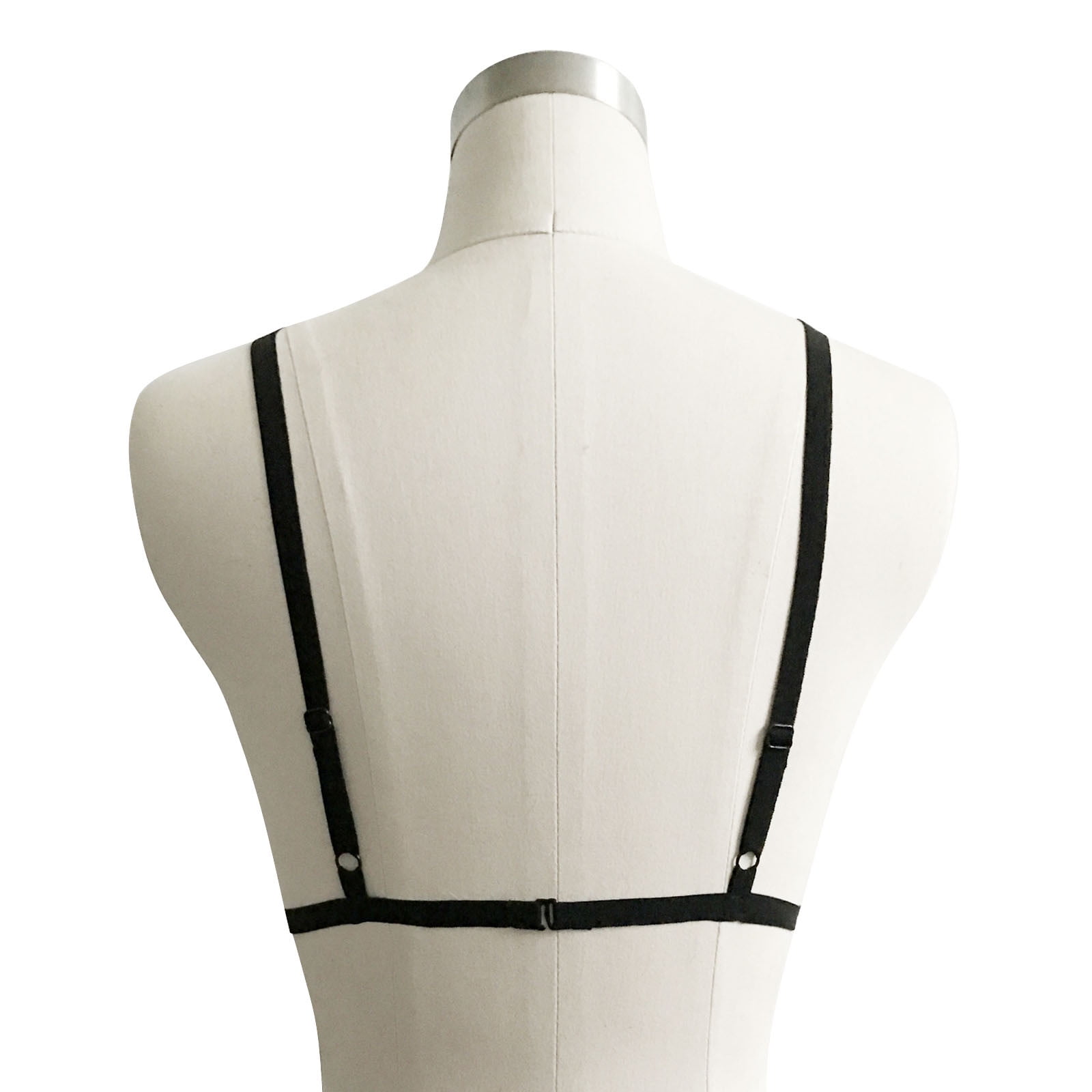 How To Wear A With A Dress Backless Diy Halter Bra Intimates Women Girl  Hollow Out Elastic Cage Bra Bandage Strappy Halter Bra