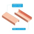 thumbnail image 4 of Uxcell 24/6 Staples  Steel Jam Free Chisel Point Stapler Refill Rose Gold 1.3'' x 0.5'' x 0.2" 10000, 4 of 5