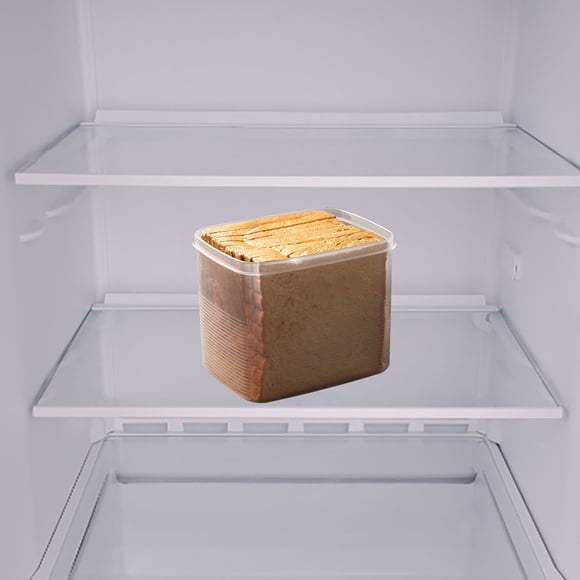 Hytrove Caja Dispensadora Transparente Para Pan Y Tostadas Con Almacenamiento Multiusos