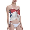 thumbnail image 3 of Swimsuit Coverups For Women North Carolina Flag Sarong Beach Bikini Wrap Sheer Short Skirt Chiffon Scarf For Swimwear, 3 of 7