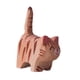 thumbnail image 5 of Colección de Esculturas de Animales Perfecl Adornos de Madera Gato Naranja, 5 of 8