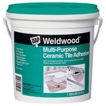 Dap 25192 Weldwood Multi-purpose Ceramic Tile Adhesive, White, 1 Gallon CA1