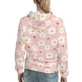 thumbnail image 7 of Sikiie Daisy And Bee Women's Casual Hoodies Long Sleeve Lightweight Pullover Tops Loose Sweatshirt-XX-Large, 7 of 7
