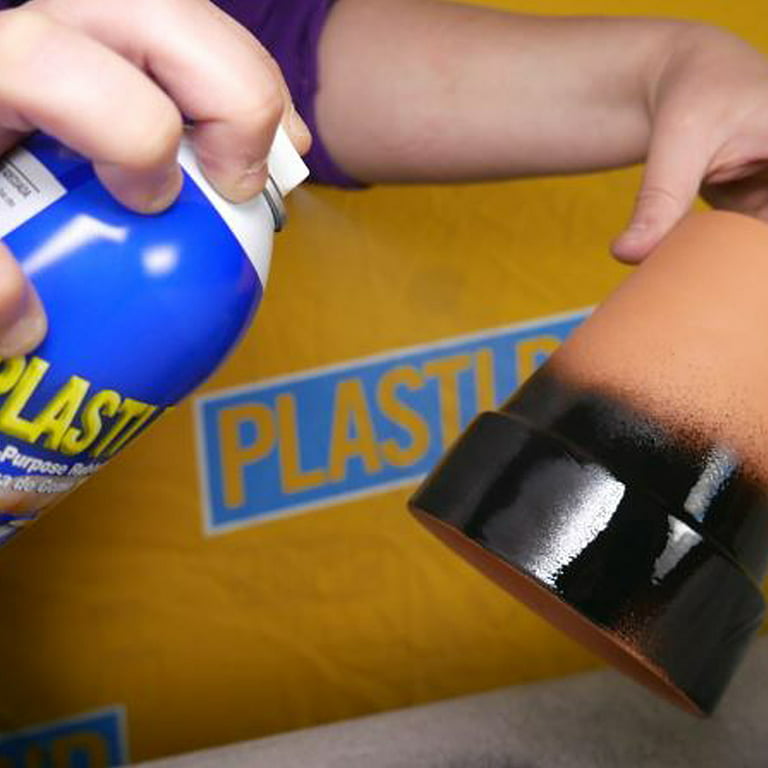 Plasti Dip Rubberized Glossy Black Spray, 11oz (6 Pack) 