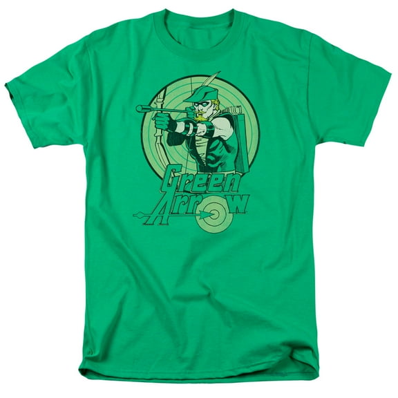 DC Comics Men's Green Arrow T-shirt XXX-Large Green