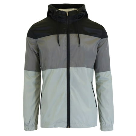 Download Spire By Galaxy - Men's Lightweight Full-Zip Hooded ...
