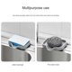 thumbnail image 4 of Self Draining Soap Bar Holder Silicone Kitchen Sink Soap Dish Tray Counter Organizer L Black, 4 of 5