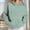 Green, variant on Royisotas Winter Hoodies and Sweatpants For Women Long Sleeve Striped Pullover with Pockets Casual Pleated Front Hooded Tops