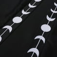 thumbnail image 6 of Moon Phases Embroidery Hooded Cloak Mysterious Long Cape Witch Robe Moon, 6 of 7