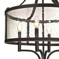 thumbnail image 2 of Westinghouse Westinghouse Lighting 6368400 Belle View Four-Light Indoor Chandelier, Oil Rubbed Bronze Finish with Highlights and Clear Seeded Glass, 2 of 4