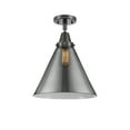 thumbnail image 2 of Innovations Lighting 447-1C-16-12-L Cone Semi-Flush Cone 12" Wide Semi-Flush Ceiling, 2 of 5