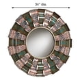 thumbnail image 3 of Ryker Wavy Wall Mirror Copper, 3 of 5
