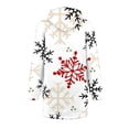 thumbnail image 5 of Vestidos Para Mujer Otoño Señoras Con Capucha Manga Larga Estampado Navideño Vestido Suelto Moda Mini Vestido Odeerbi ODB146676, 5 of 5