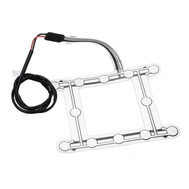 Sensor De Presión Del Asiento Del Automóvil, Alarma De Seguridad De Respuesta Rápida Película Delgada Fácil Instalación Sensor De Presión Del Cinturón De Seguridad 50 V ABS