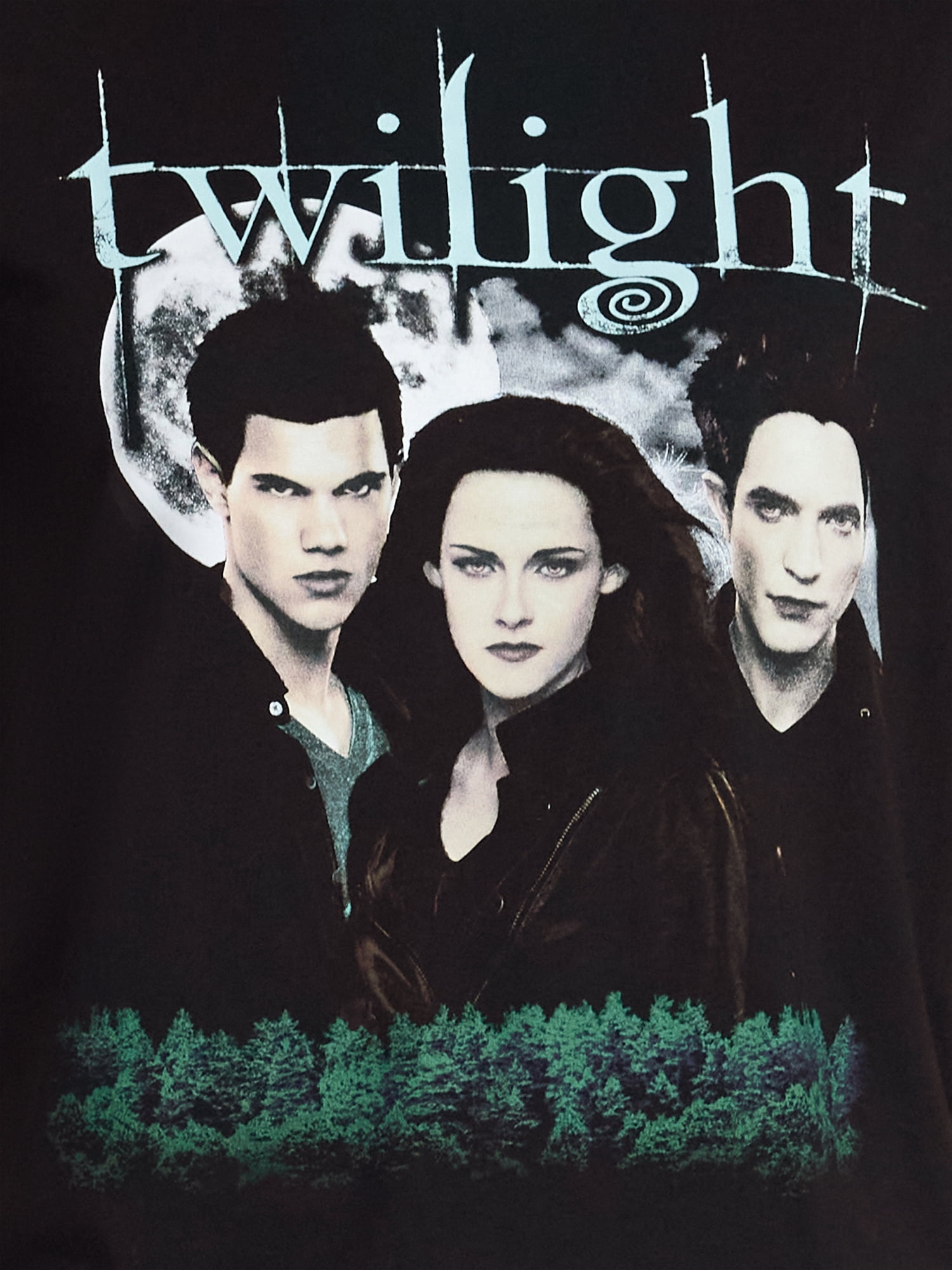 Twilight Women's Graphic Tee with Short Sleeves, Sizes XXS-XXL