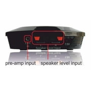 amphony wireless speaker kit with two wireless amplifiers, model 1800, makes surround speakers wireless, 2x80 watts, 300ft range, connect to any audio source, better-than bluetooth digital wireless