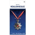 thumbnail image 3 of Vampire Medallion Necklace - One Size, Red/Silver - 1 Pc., 3 of 6