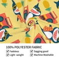 thumbnail image 4 of Yiaed Pineapples Sharks In Hawaiian Print Tapestry for Bedroom,Tapestry Wall Tapestries, Tapestry Aesthetic for Living Room Dorm Room 51" X 60", 4 of 6