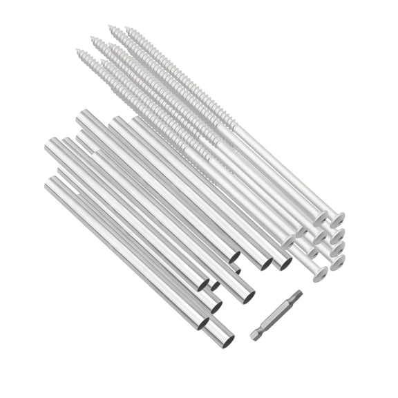 Gutter Screw 3304719PK 7-Inch Screw & Stainless Steel Ferrule, 10-Pack