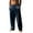 Navy -CW29, variant on Nestiefly Men's Cotton Linen Pants Casual Summer Beach Pants Loose Fit with Elastic Waist Drawstring Trousers Slacks 2026 Gray L