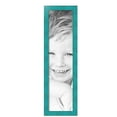 thumbnail image 2 of ArtToFrames 8" x 32" Turquoise Picture Frame, 8x32 inch Blue Wood Poster Frame (WOM-4588), 2 Pack, 2 of 7