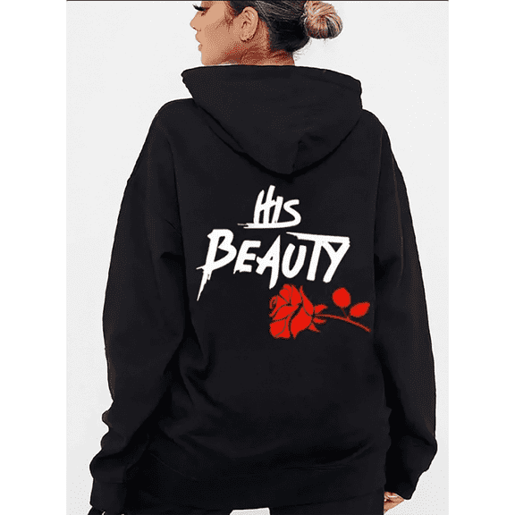 Her Beast/His Beauty Unisex Hoodie 2D S-5XL Unisex