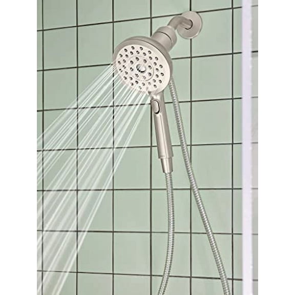 Moen 220H2EPSRN Verso Handshower with Magnetix Docking, Spot Resist Brushed Nickel