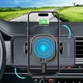 thumbnail image 6 of TFYZYY 15W Fast Wireless Car Charger Mount Type-C for Smartphones, Adjustable Air Vent Holder, Compatible with iOS & Android, 360° Rotation, 6 of 8