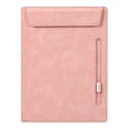 thumbnail image 2 of Storage Clipboard and form Holder,Clipboard with Pen Holder, 13" X 10", Teacher Clipboard Board Featuring Soft Wear Resistance Classroom Must Haves Pink A4, 2 of 9