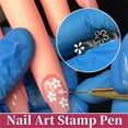 thumbnail image 5 of Nail Accessories Stamp Pen Set 15pcs DIY Tools for and Home Use Featuring 6 Unique Patterns for Design 15PCS, 5 of 7