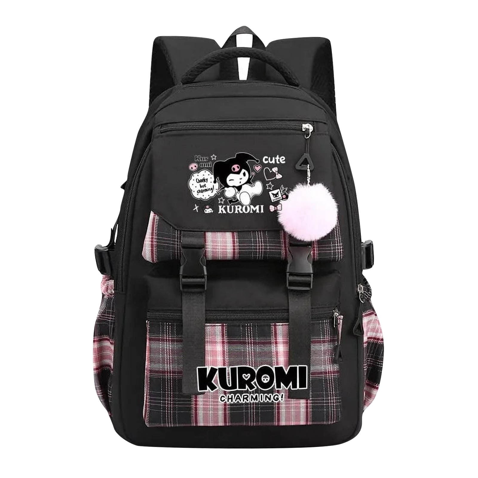 Kuromi School Cartoon Backpack Kuromi Backpack School Bag