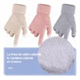thumbnail image 2 of 4 Pares Guantes De Tejido Lana Unisex Moda Invierno Frío, 2 of 7